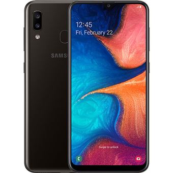 Samsung Galaxy A20 32GB A205F / Negro / Grado AB