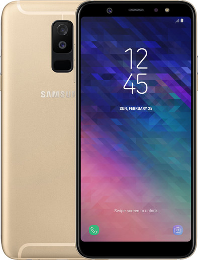 Samsung Galaxy A6 Plus (2018) 64GB A605F DS / Doré / Grade AB