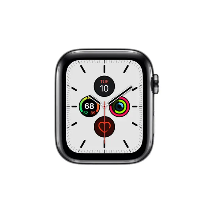 Apple Watch Series 5 44mm GPS+Cellular Stainless Steel Case