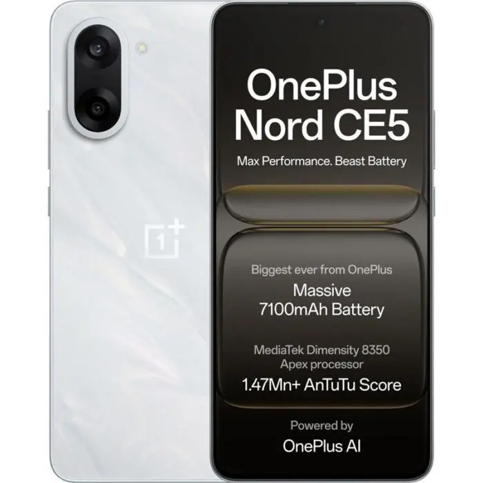 OnePlus Nord CE 5 5G 128GB / Blanco / Grado AB