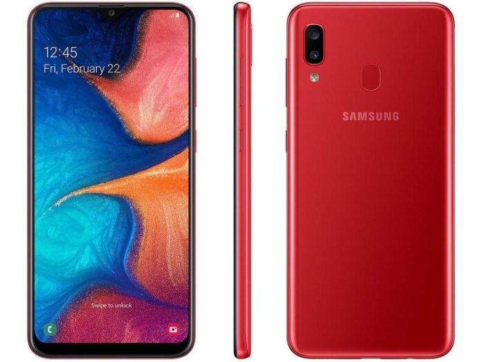 Samsung Galaxy A20 32GB A205F / Rojo