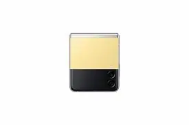 Samsung Galaxy Z Flip3 5G Bespoke Edition 256GB F711B / Amarelo / Grau B