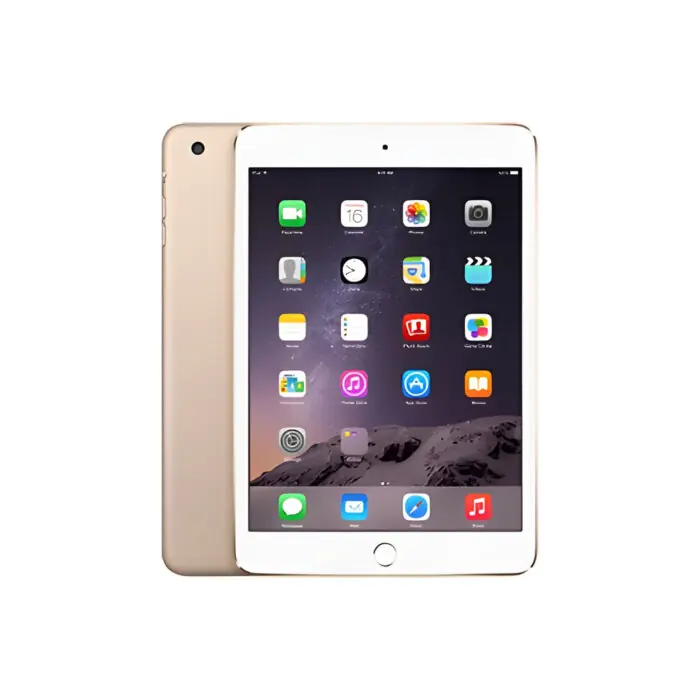 Apple iPad Mini 7.9" 3rd Gen (2014) 128GB Wifi + Cellular, Dourado