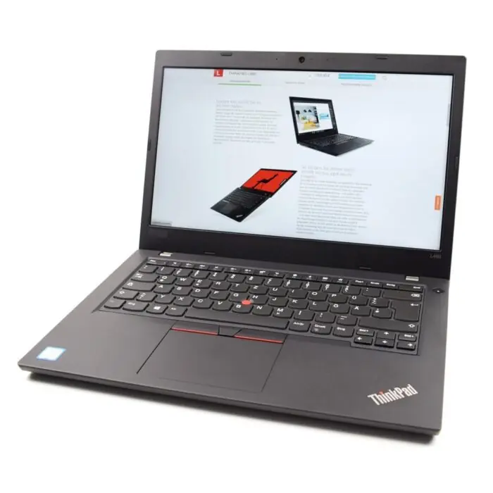 Lenovo ThinkPad L480 14", Nero