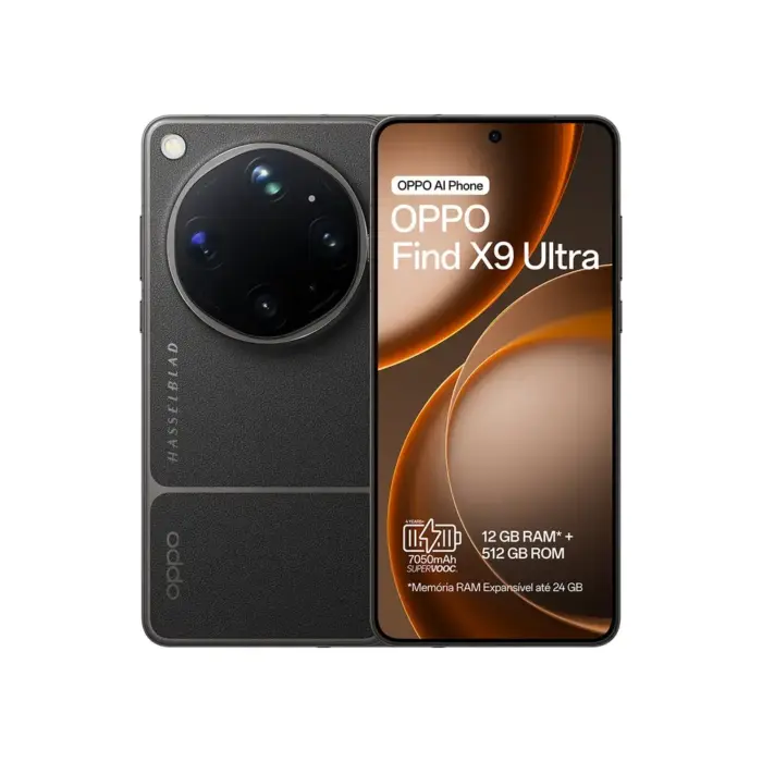 Oppo Find X9 Ultra 5G 512GB, Preto
