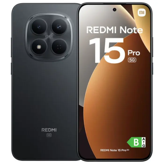 Xiaomi Redmi Note 15 Pro 5G 256GB, Preto