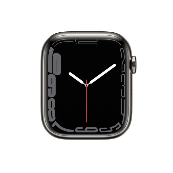 Apple Watch Series 7 45mm GPS + Cellular Boîtier en acier inoxydable / Grade C