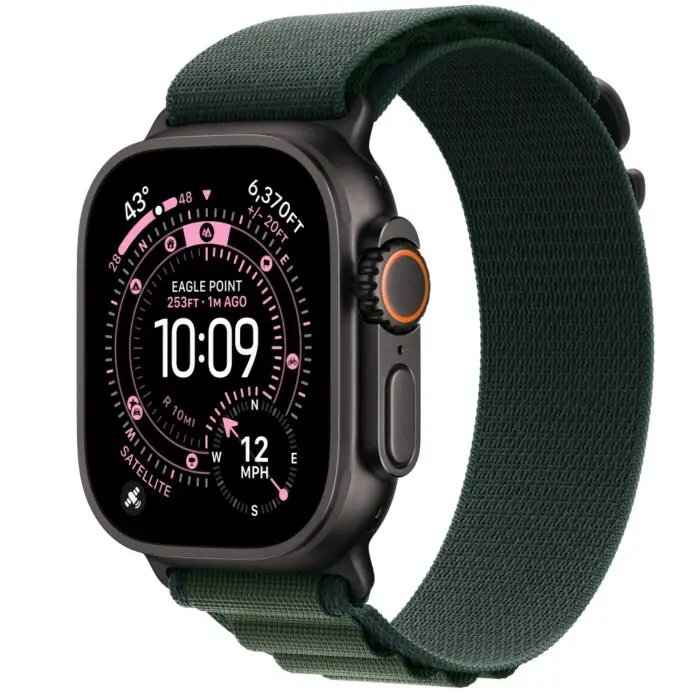 Apple Watch Ultra 2 49mm GPS+Cellular Boîtier en titane / Grade Premium
